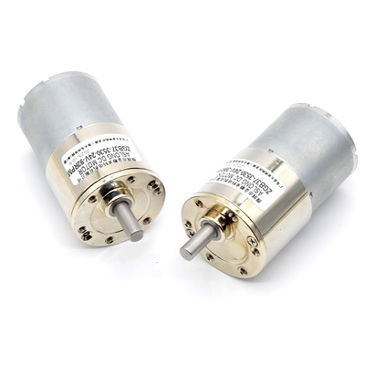12v 24v डीसी उच्च टोक़ ZGB37-3530 ब्रश डीसी मोटर माइक्रो गियर कम करने मोटर