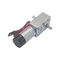 माइक्रो डीसी इलेक्ट्रिक डबल शाफ्ट वर्म गियर मोटर 6V 12V 24V 6-150RPM