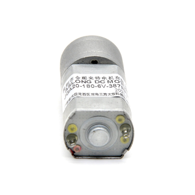 कम गति डीसी मोटर गियर मोटर डीसी 12v कम गति JGA20-180 6v से 12v डीसी मोटर