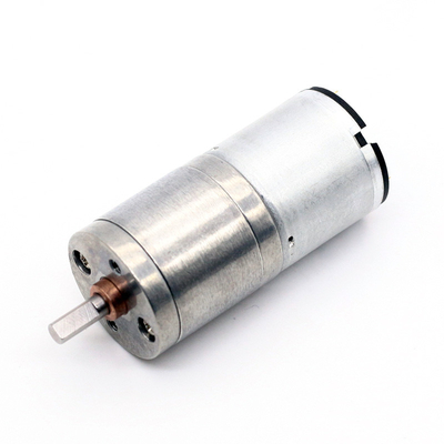मिनी माइक्रो कम शोर 12v JGA25-340 12V 77RPM 1:103 धातु गियर के साथ कम गति उच्च टोक़