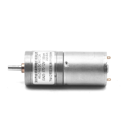 ब्रश हाई स्पीड मोटर 24V JGA25-370 24V 36RPM 1:103 रोबोट हाई आरपीएम डीसी मोटर