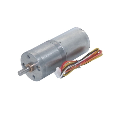 कम गति उच्च टोक़ JGA25-2430 ब्रशलेस डीसी मंदी मोटर 12v24v उच्च टोक़ स्पर गियर डीसी मोटर