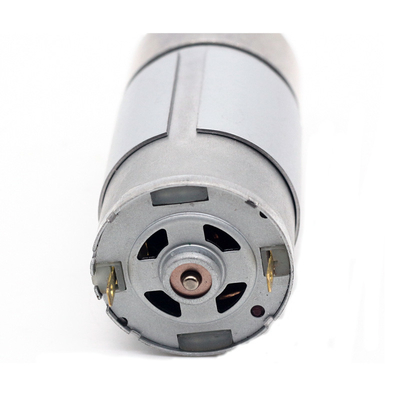 हाई टॉर्क माइक्रो प्लैनेटरी गियर मोटर 24V 6000RPM DC मोटर दीया 37mm रिडक्टर के साथ