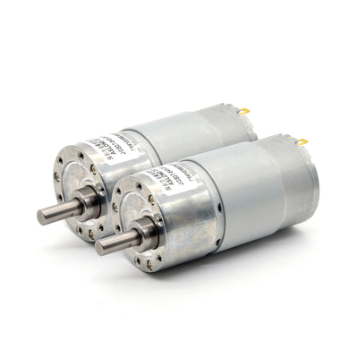 JGB37-545 माइक्रो मेटल गियर मोटर 12V 24V 35rpm लो आरपीएम डीसी मोटर्स