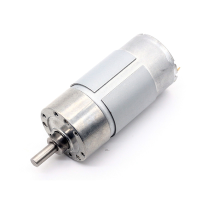 JGB37-555 12 वोल्ट डीसी मोटर उच्च टोक़ डीसी मोटर 24v 650rpm स्थायी चुंबक