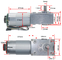 एनकोडर 30W डीसी वर्म गियर मोटर हाई टॉर्क 12V मोटर्स सेल्फ लॉकिंग